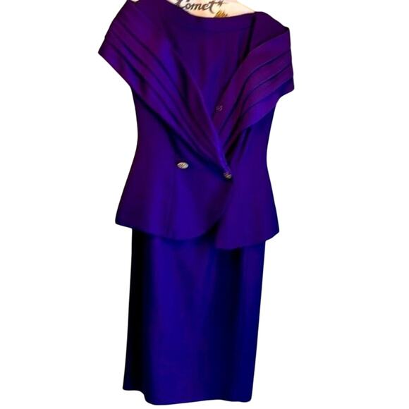 Alex Evenings Formal Dress Purple size 8 - Picture 1 of 5